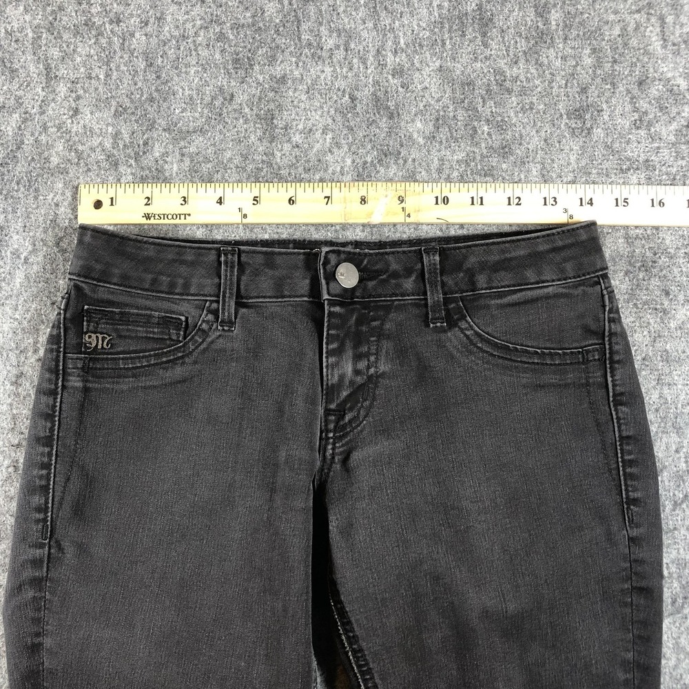 Miss Me Ashley Jeggings‎ Womens 28 Black Low Rise Skinny Stretch Denim Jeans - Picture 10 of 16